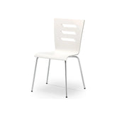 Scaun HOUSTON OCN-36456, alb/crom