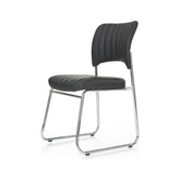 Scaun HOUSTON OCN-36467, negru/crom