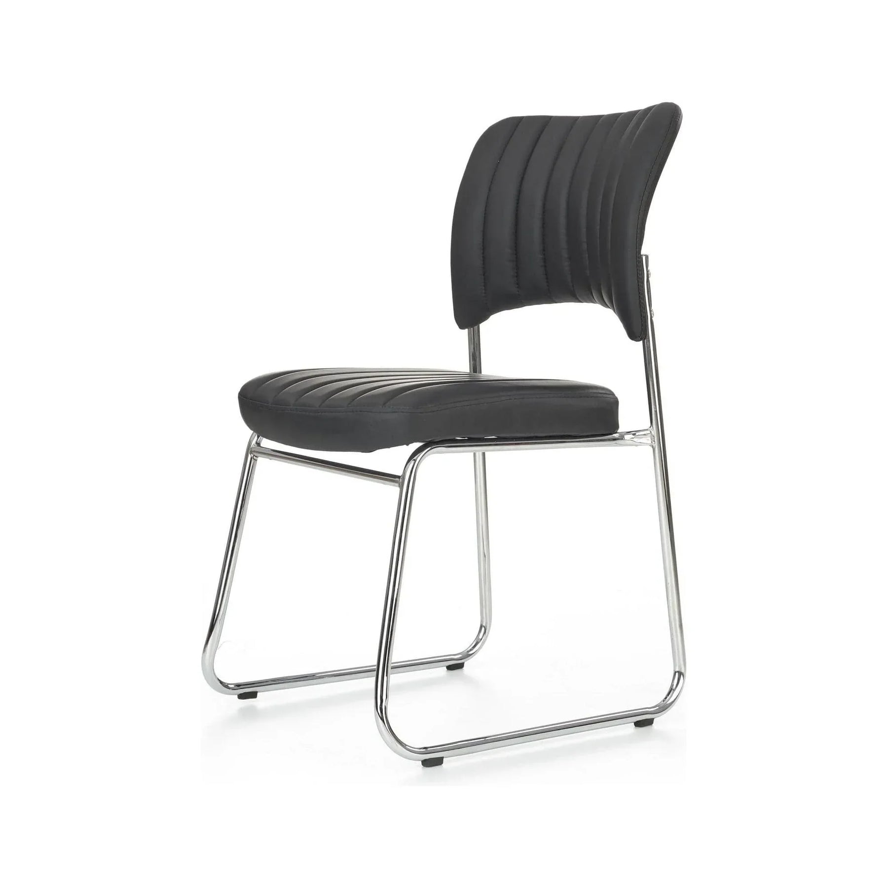 Scaun HOUSTON OCN-36467, negru/crom