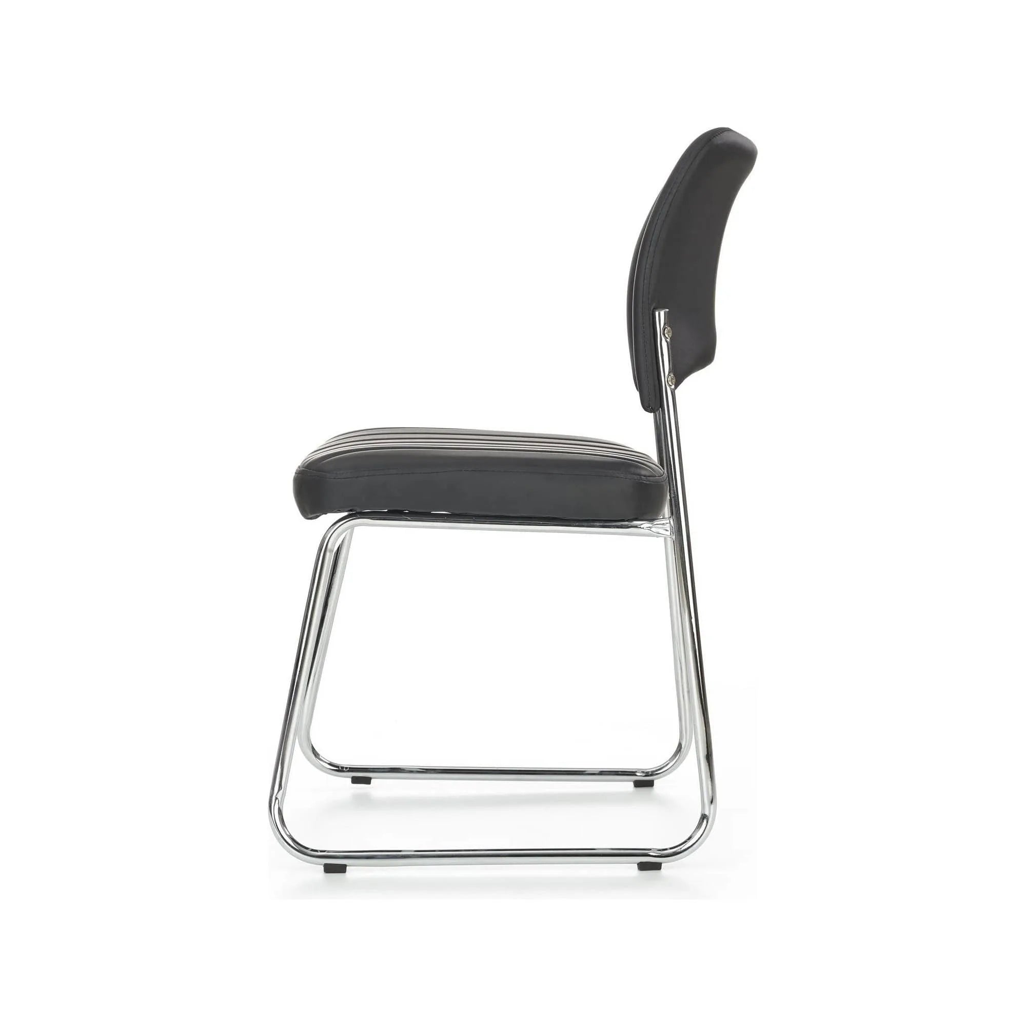 Scaun HOUSTON OCN-36467, negru/crom