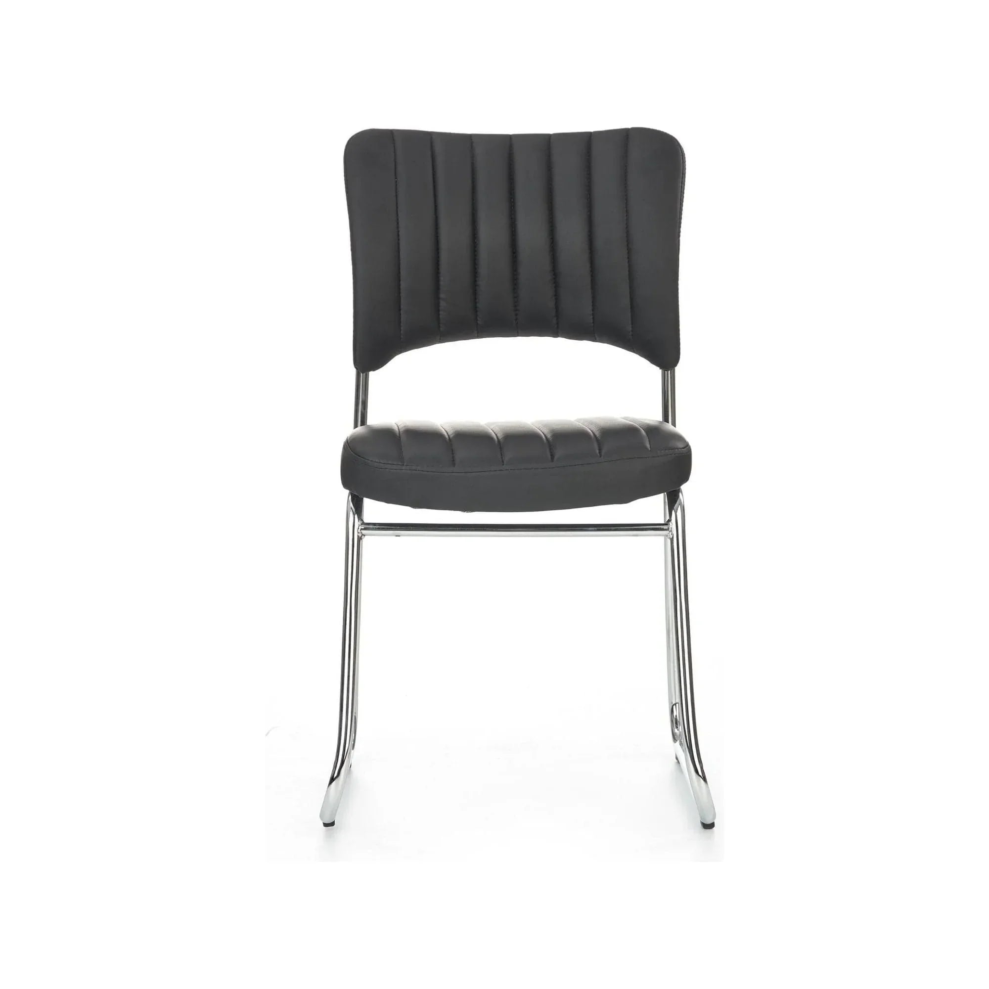 Scaun HOUSTON OCN-36467, negru/crom