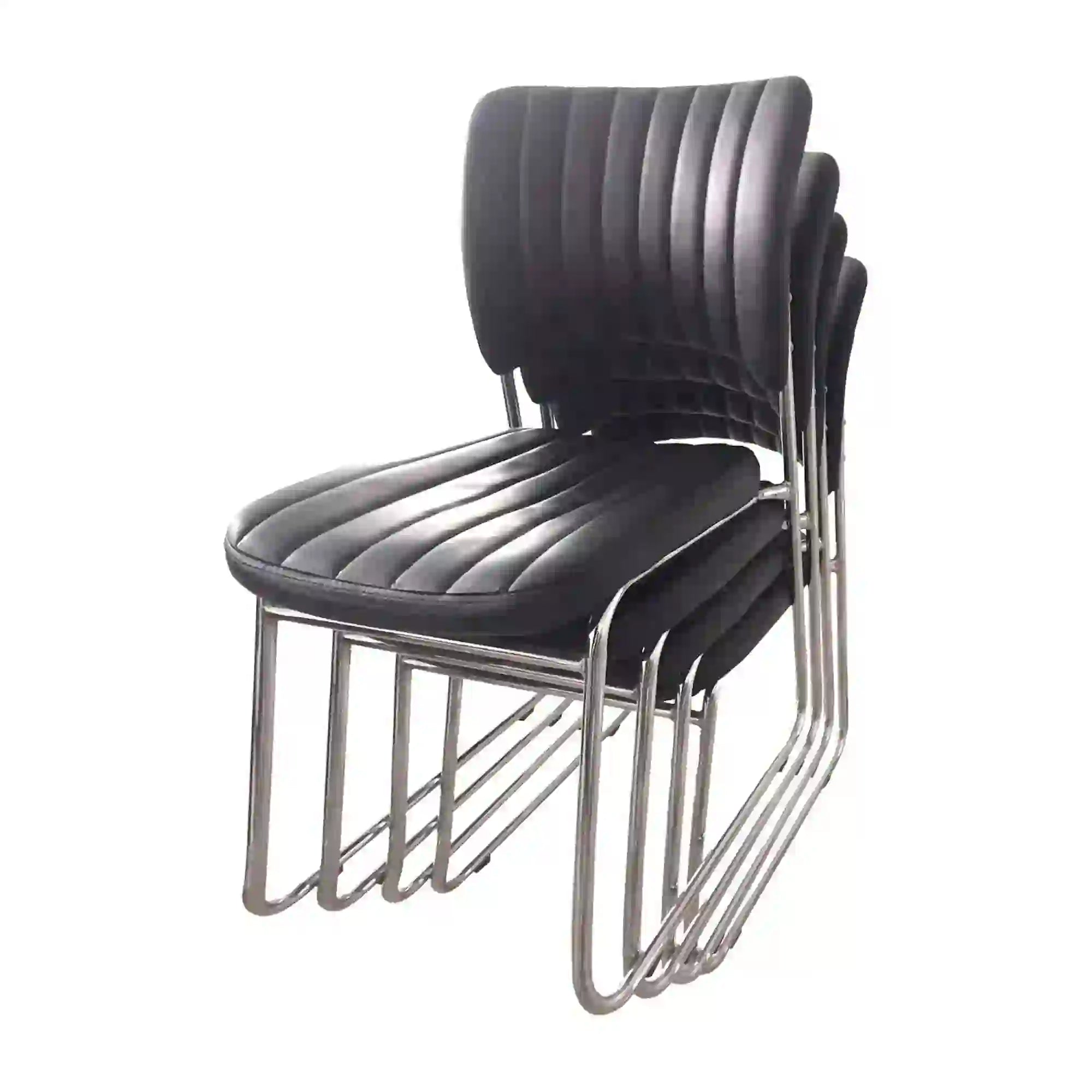 Scaun HOUSTON OCN-36467, negru/crom