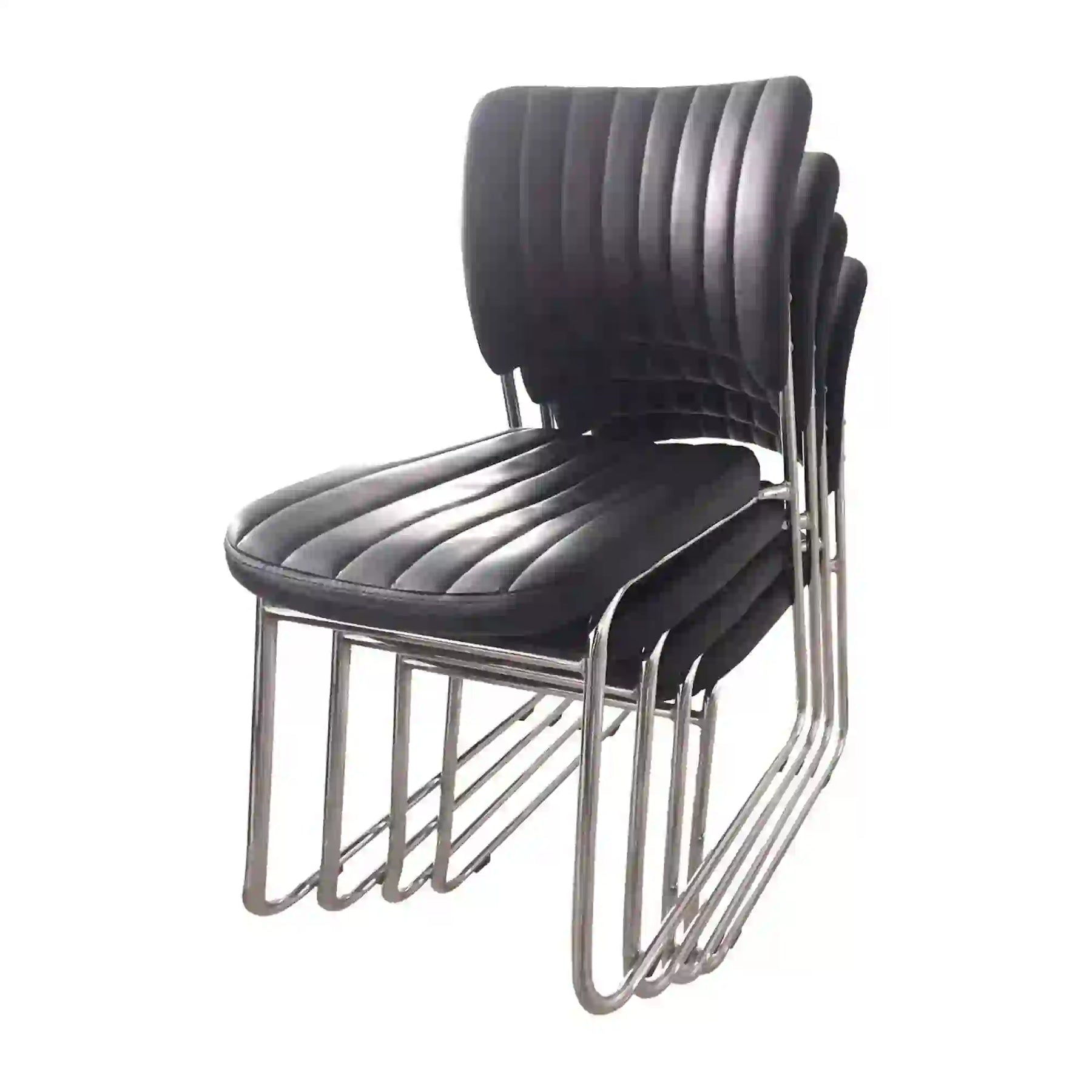 Scaun HOUSTON OCN-36467, negru/crom