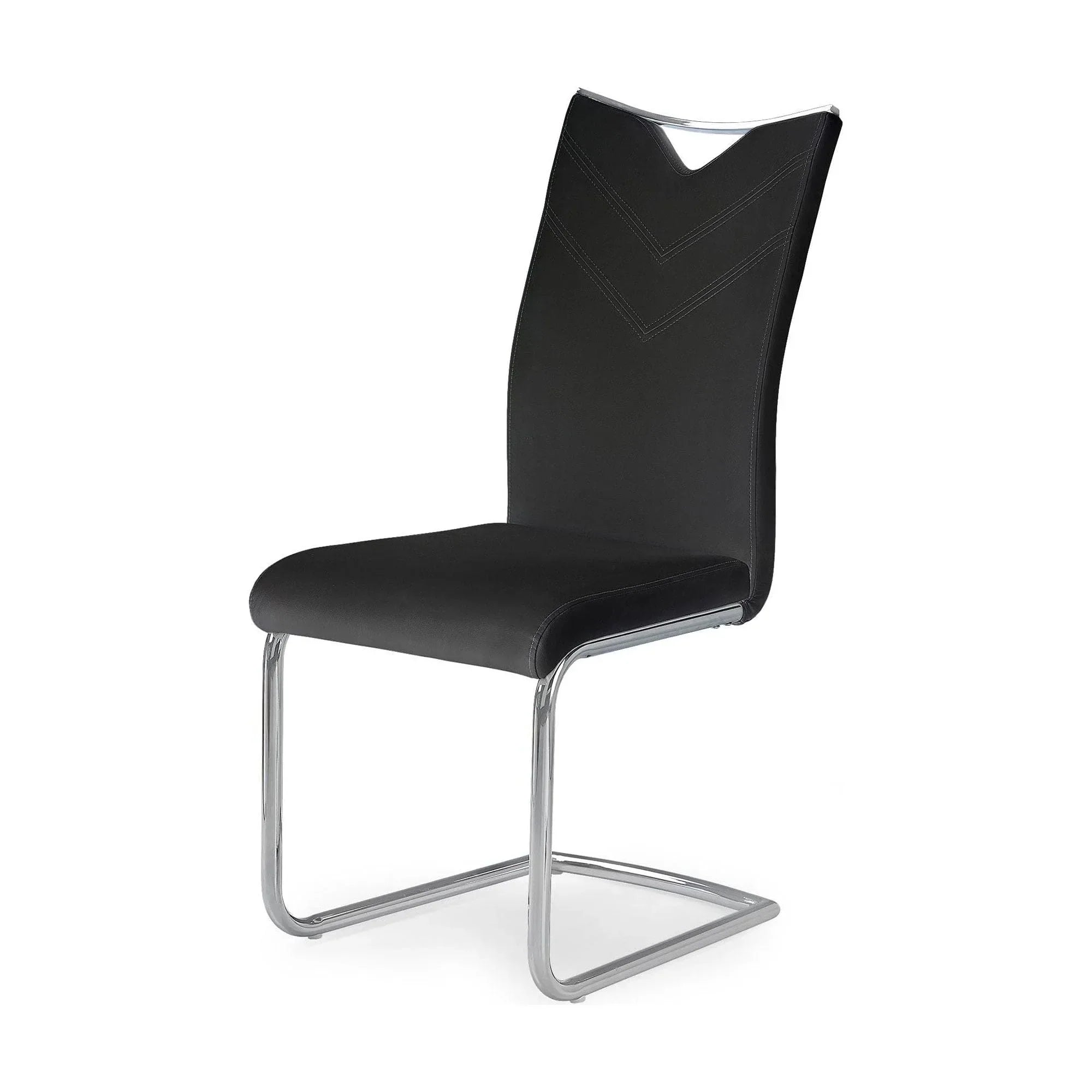 Scaun HOUSTON OCN-36474, negru/crom