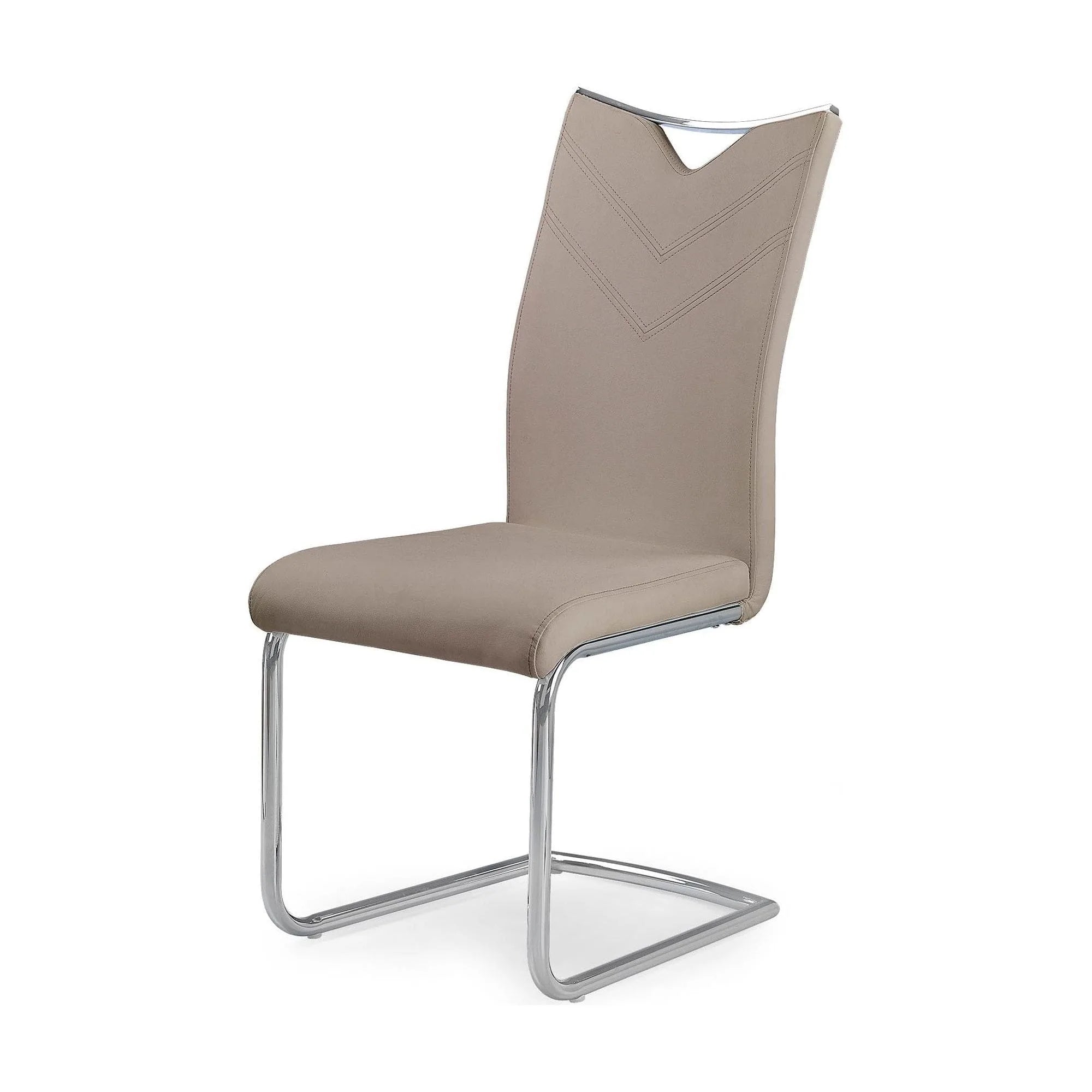 Scaun HOUSTON OCN-36475, cappuccino/crom