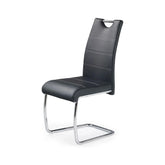 Scaun HOUSTON OCN-36479, negru/crom