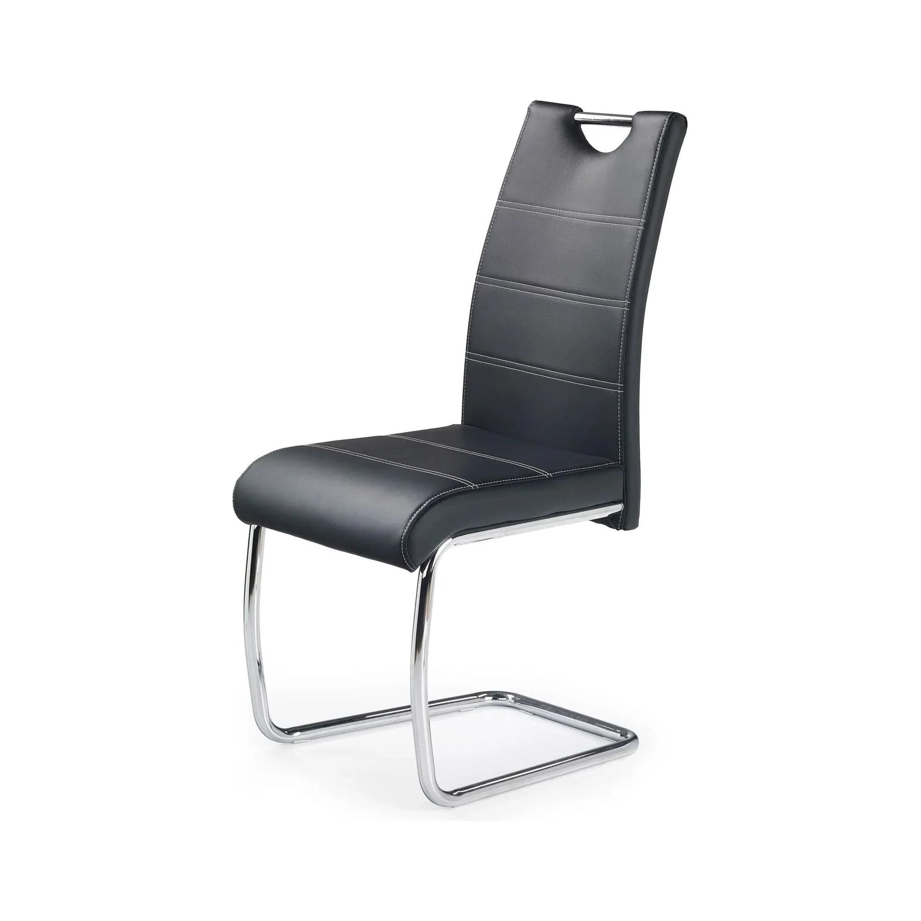 Scaun HOUSTON OCN-36479, negru/crom