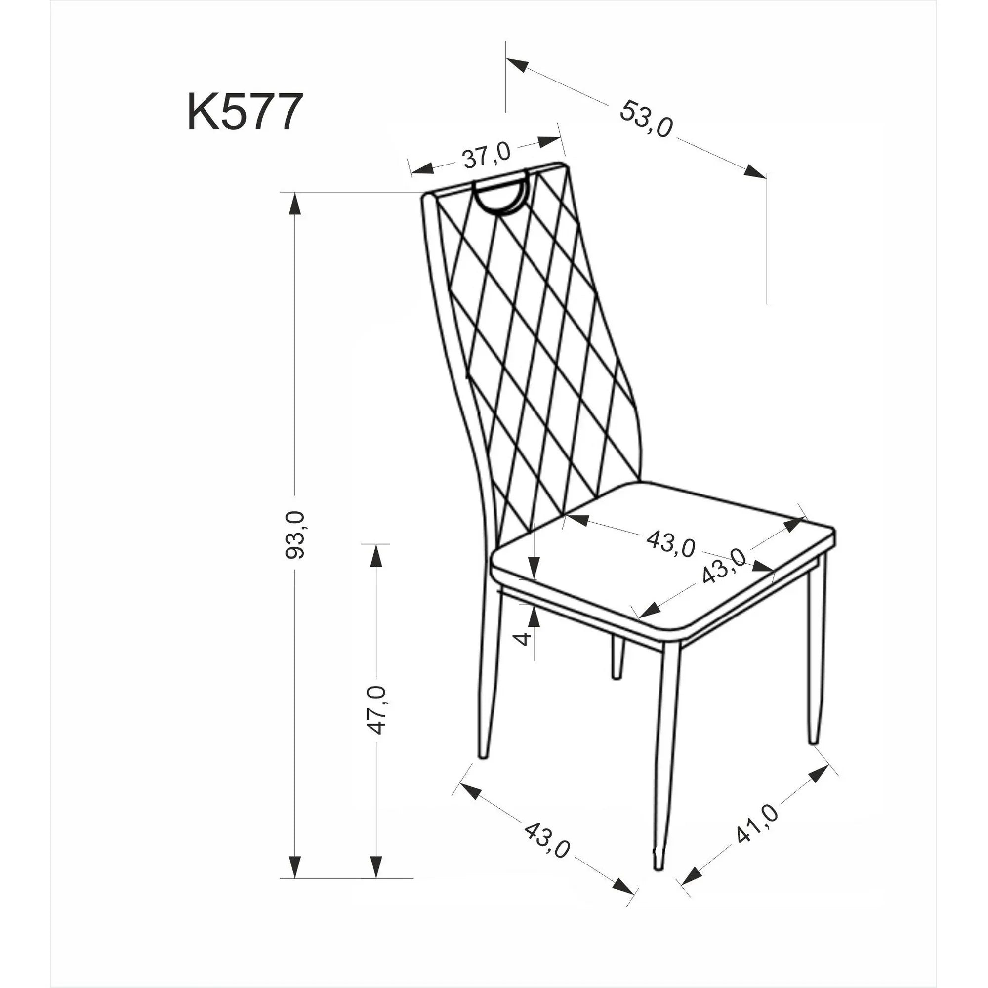 Scaun HOUSTON OCN-36494, bej