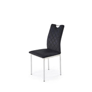Scaun HOUSTON OCN-36496, negru/argintiu