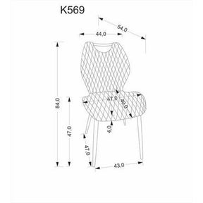 Scaun HOUSTON OCN-36500, bej