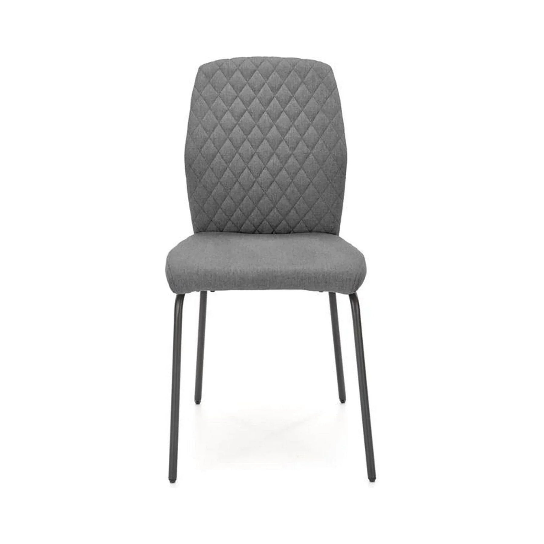 Scaun gri cu design modern, ideal pentru dining sau living – primabucata