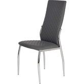 Scaun HOUSTON OCN-36519, gri/crom