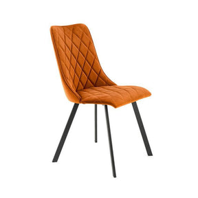 Scaun HOUSTON OCN-36527, caramiziu/negru