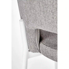 Scaun HOUSTON OCN-36560, gri/alb