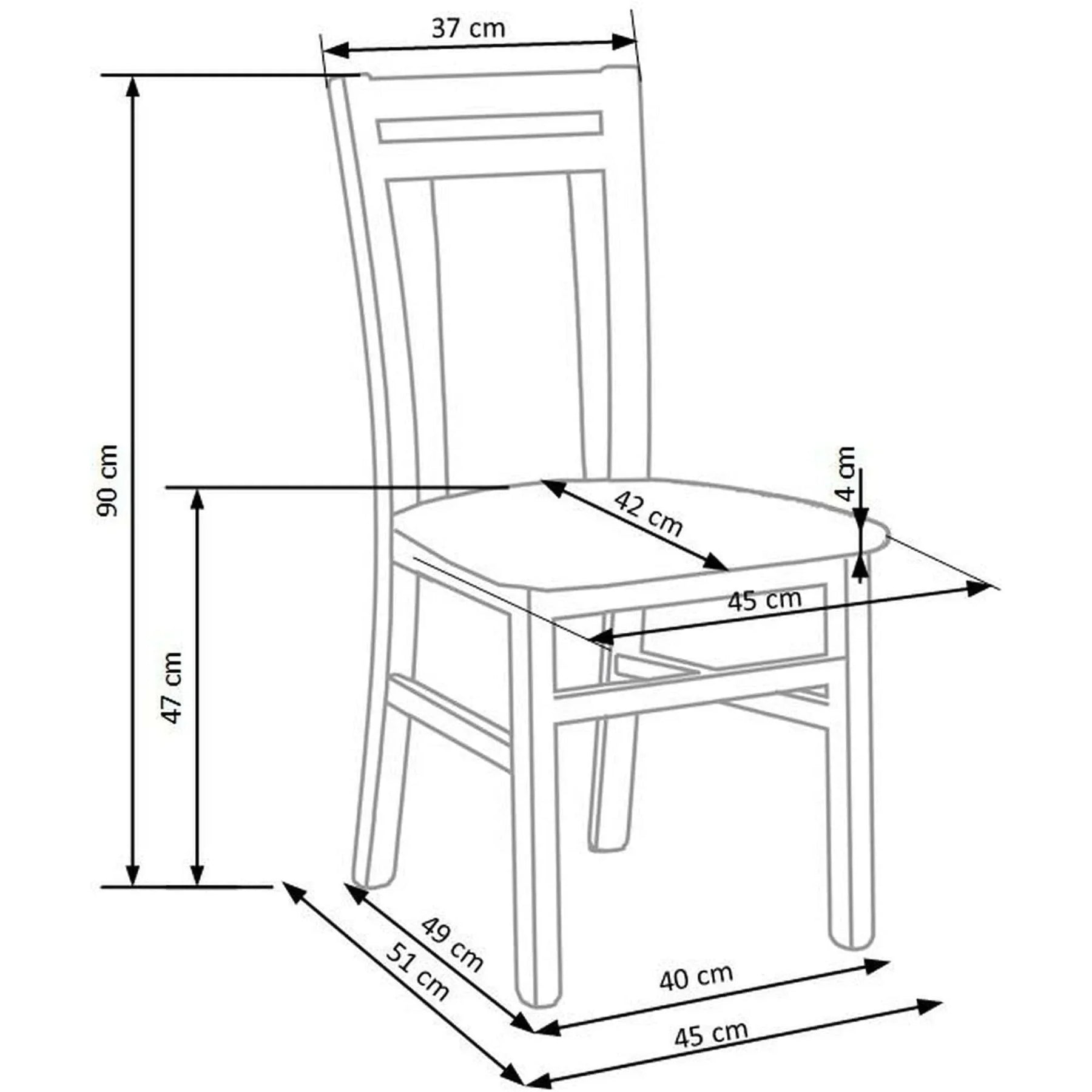 Scaun HOUSTON OCN-36561, bej/alb/fag
