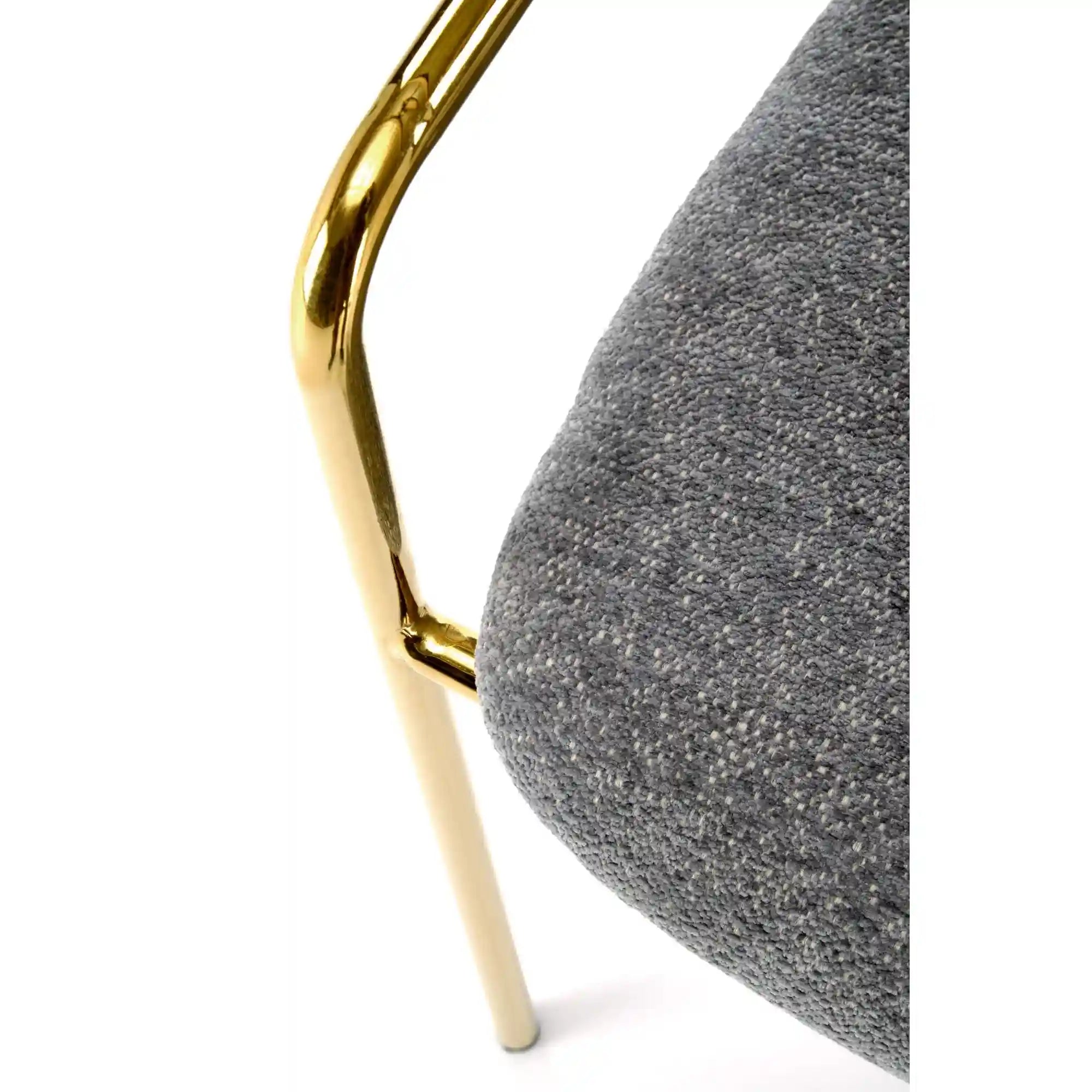 Scaun HOUSTON OCN-36573, gri/auriu