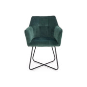 Scaun HOUSTON OCN-36574, verde/negru