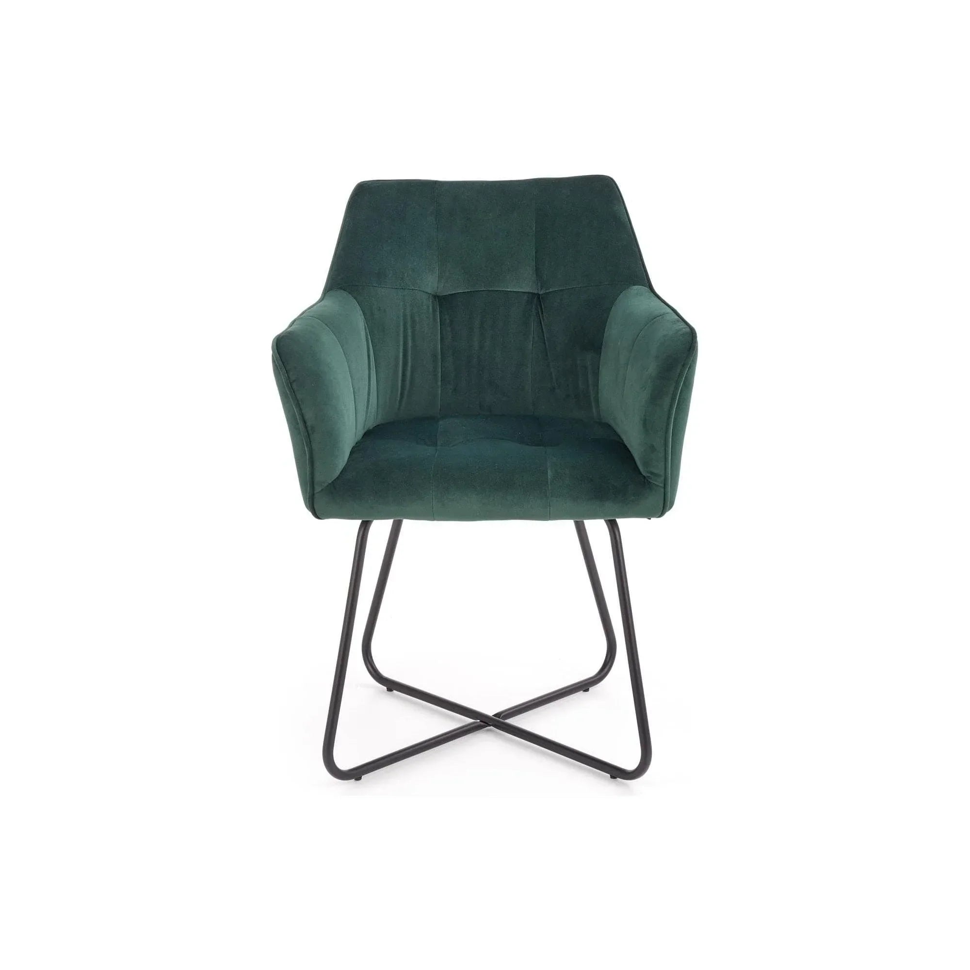 Scaun HOUSTON OCN-36574, verde/negru