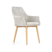 Scaun HOUSTON OCN-36581, gri/stejar