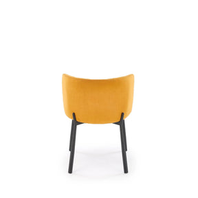 Scaun HOUSTON OCN-36582, galben mustar/negru