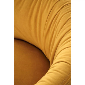 Scaun HOUSTON OCN-36582, galben mustar/negru