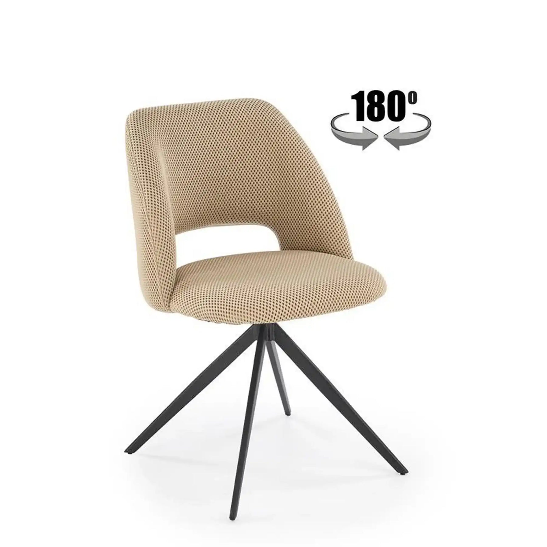 Scaun HOUSTON OCN-36588, bej/negru