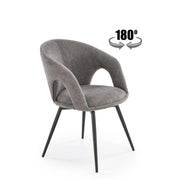 Scaun HOUSTON OCN-36592, gri/negru