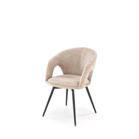 Scaun HOUSTON OCN-36593, bej/negru