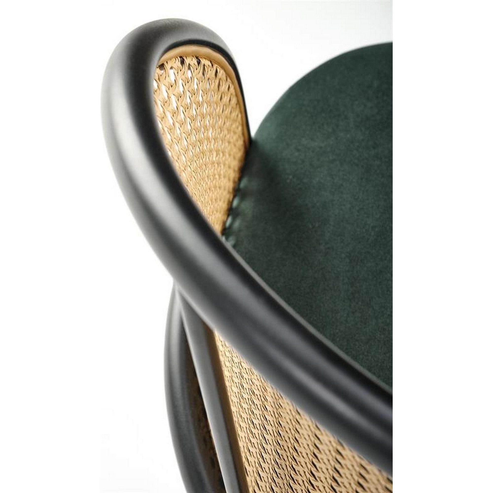 Scaun HOUSTON OCN-36600, verde/negru