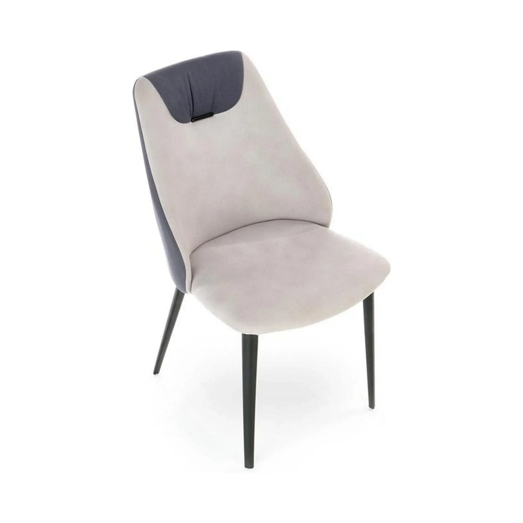 Scaun modern gri/negru, ideal pentru dining sau living – primabucata