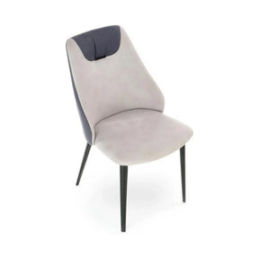 Scaun modern gri/negru, ideal pentru dining sau living – primabucata