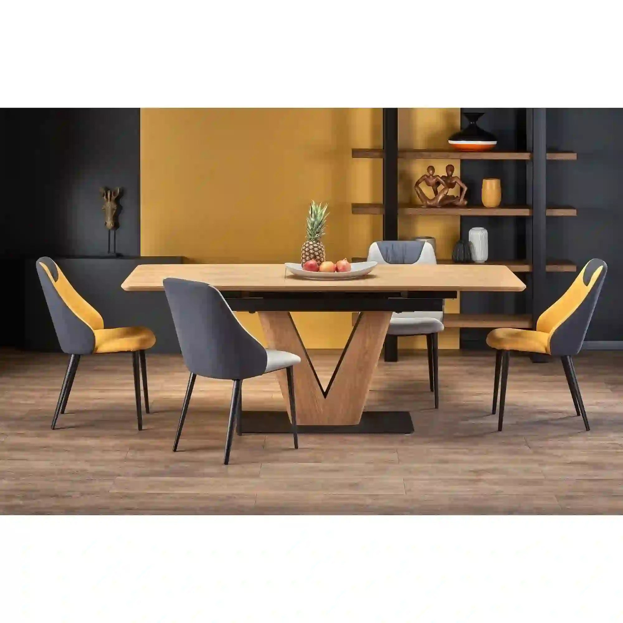 Scaun HOUSTON OCN-36610, gri/negru