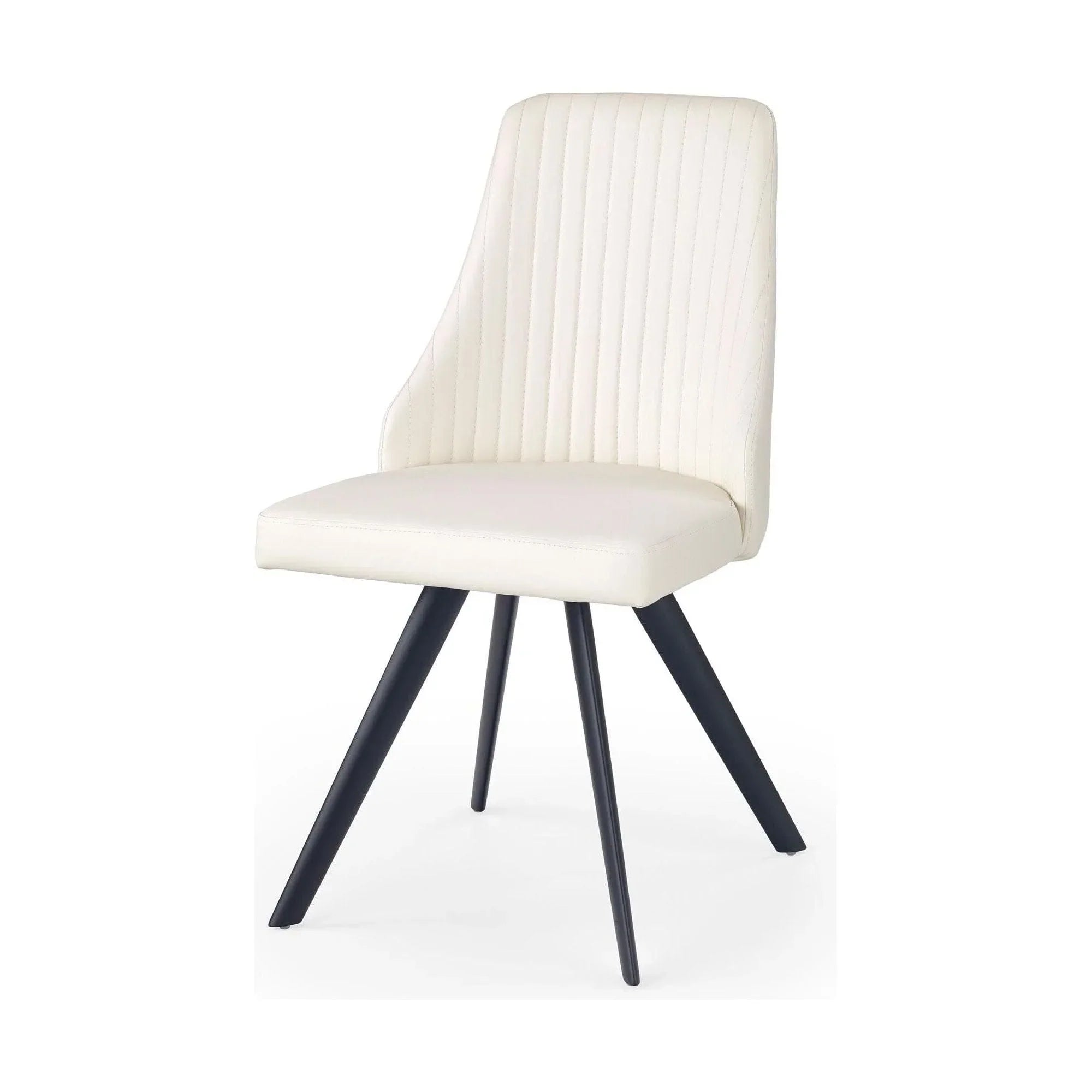 Scaun HOUSTON OCN-36611, alb/negru