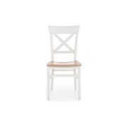 Scaun HOUSTON OCN-36617, stejar alb/alb/fag