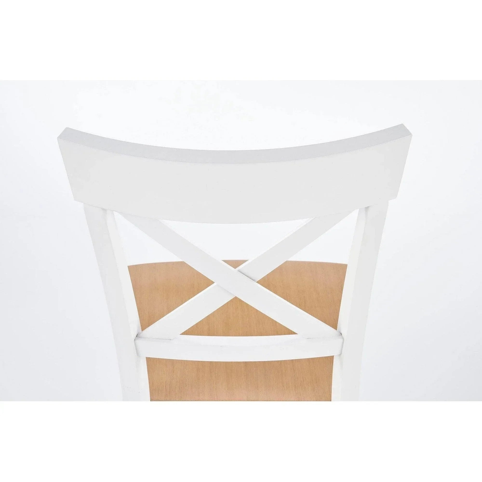 Scaun HOUSTON OCN-36617, stejar alb/alb/fag