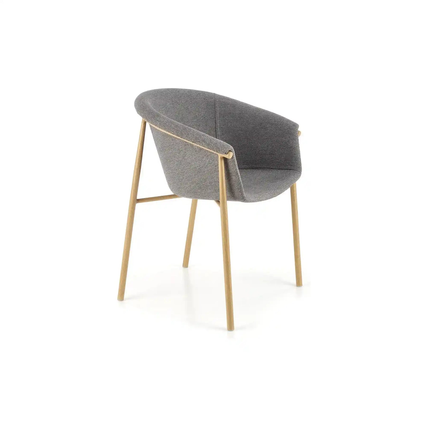 Scaun HOUSTON OCN-36619, gri/stejar