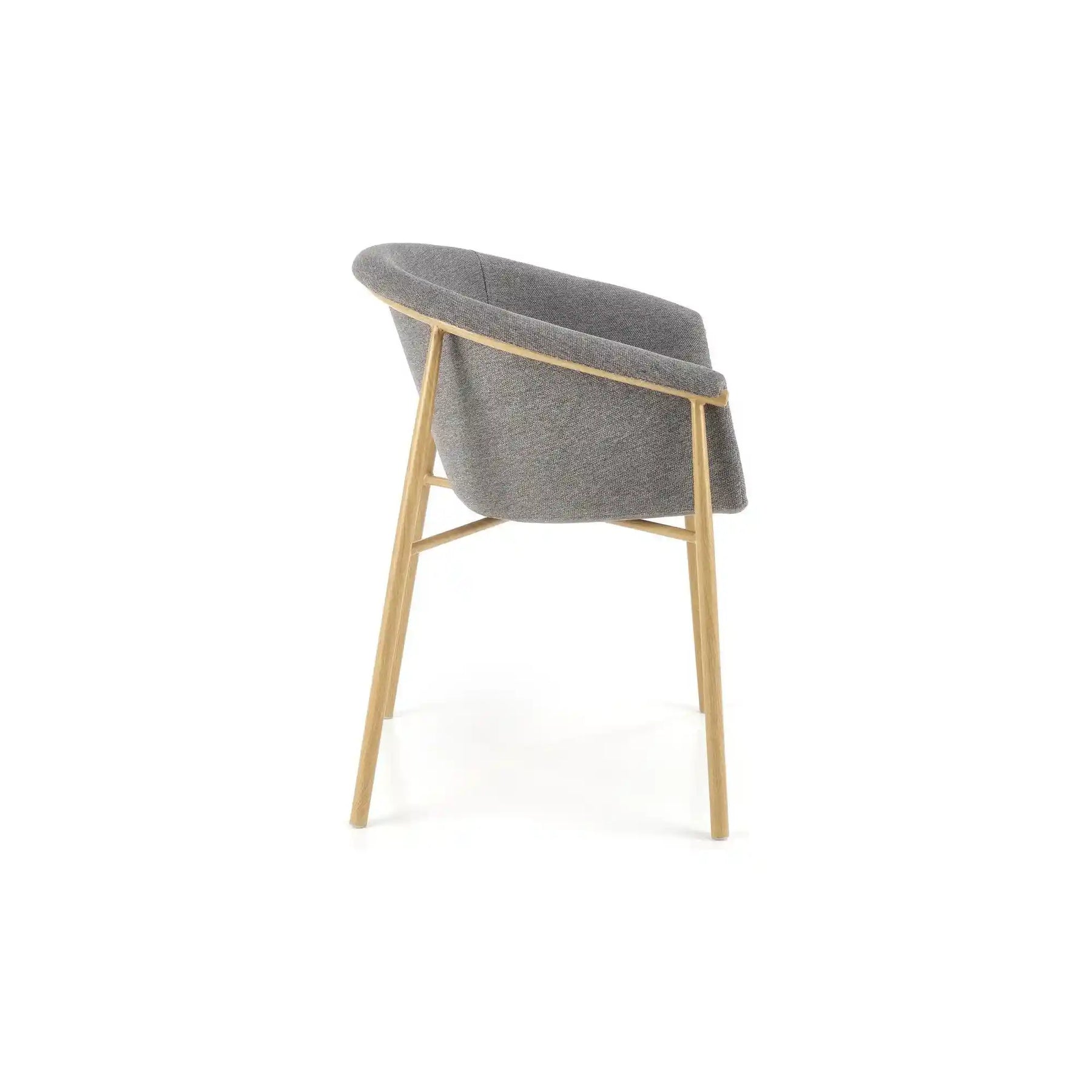 Scaun HOUSTON OCN-36619, gri/stejar