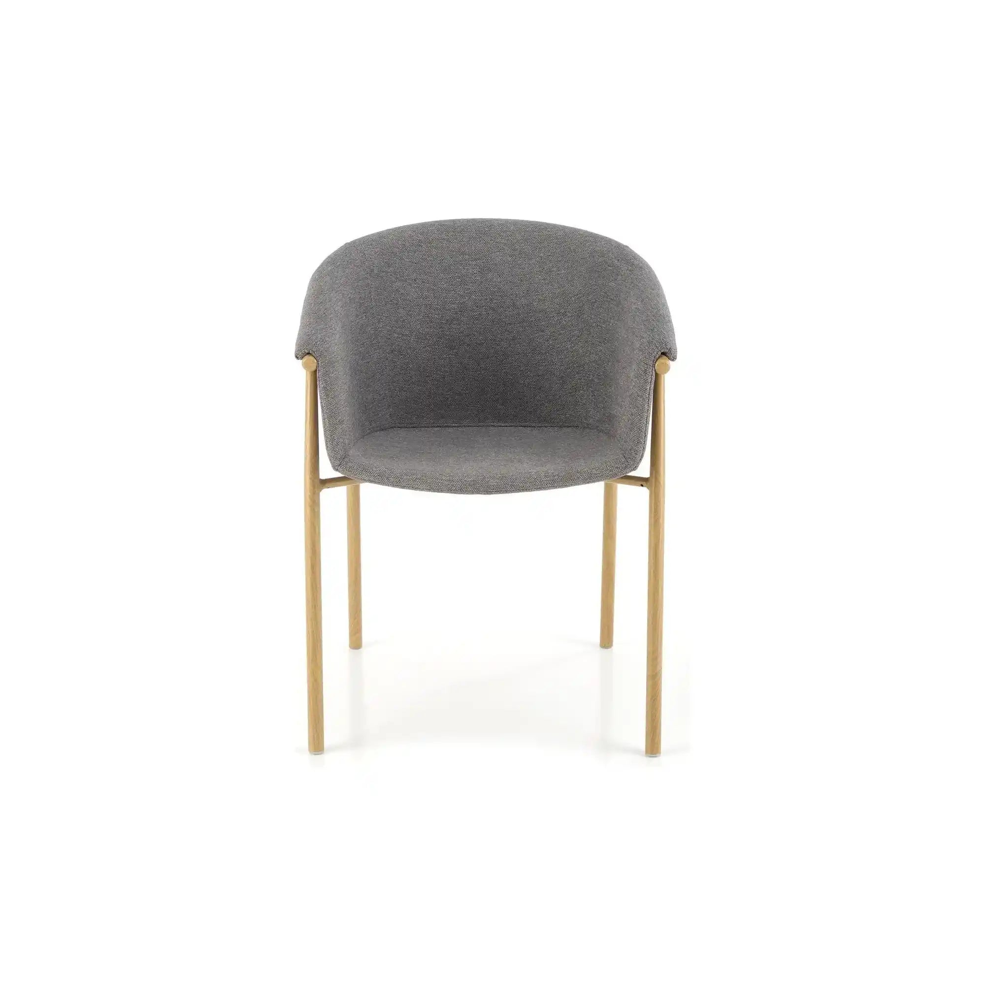 Scaun HOUSTON OCN-36619, gri/stejar