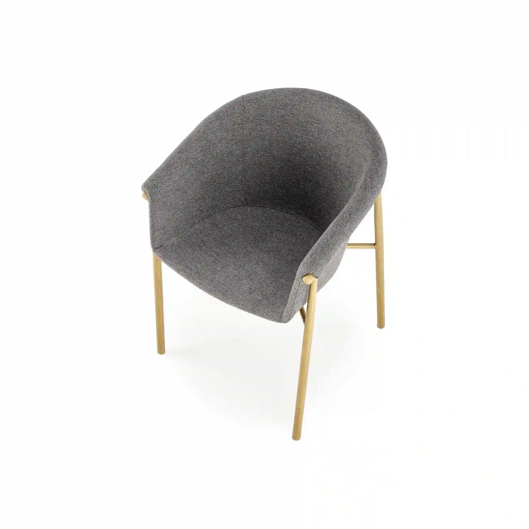 Scaun HOUSTON OCN-36619, gri/stejar