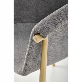 Scaun HOUSTON OCN-36619, gri/stejar