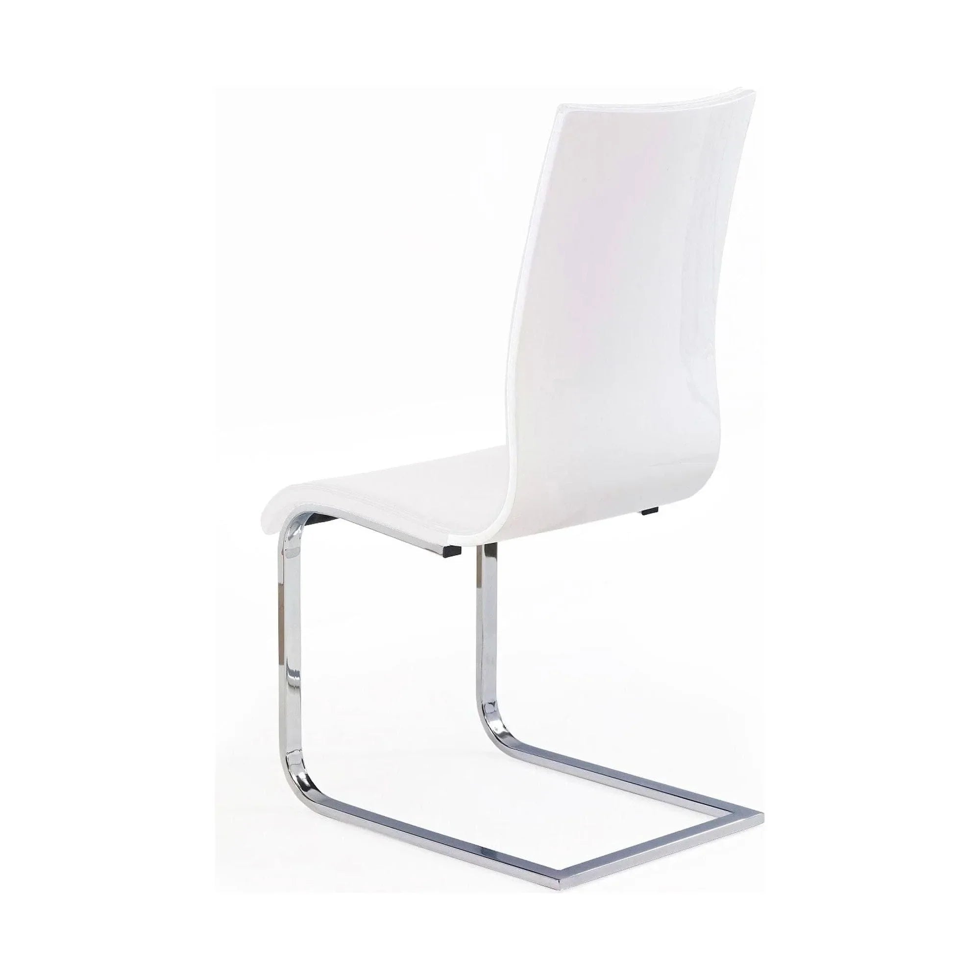 Scaun HOUSTON OCN-36620, alb/crom