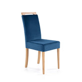 Scaun HOUSTON OCN-36624, albastru/stejar