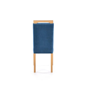 Scaun HOUSTON OCN-36624, albastru/stejar