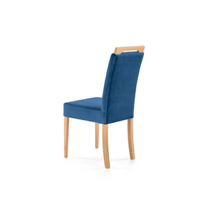 Scaun HOUSTON OCN-36624, albastru/stejar