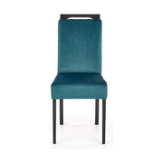 Scaun HOUSTON OCN-36631, negru/turcoaz