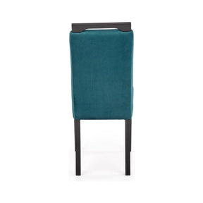 Scaun HOUSTON OCN-36631, negru/turcoaz