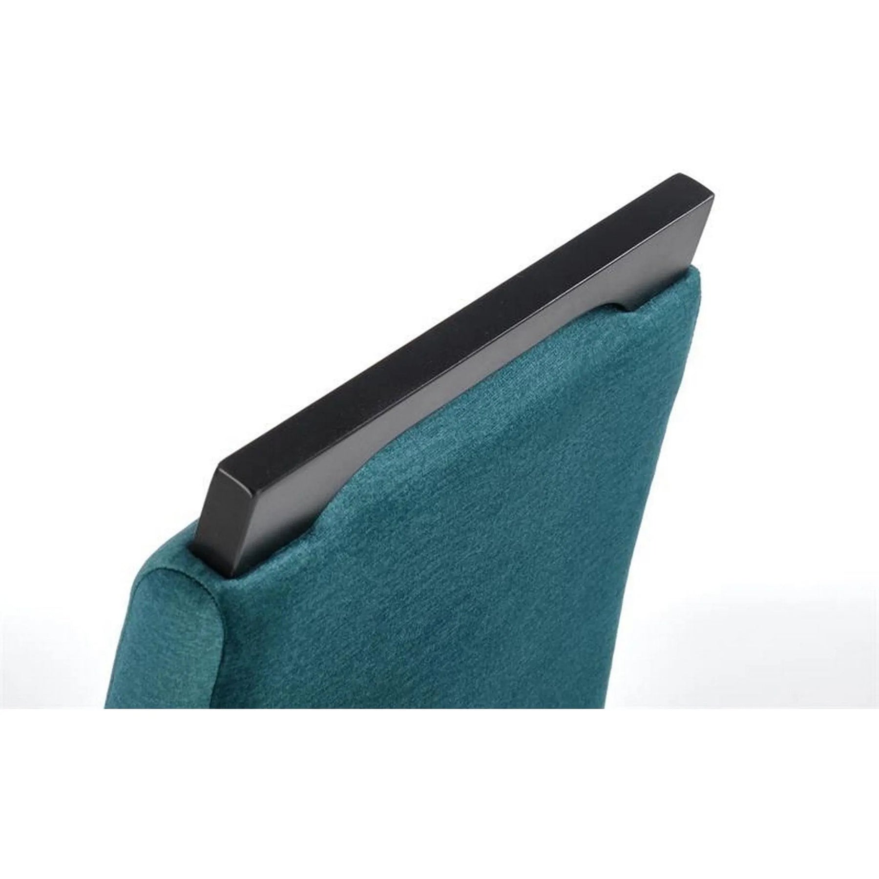 Scaun HOUSTON OCN-36631, negru/turcoaz