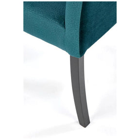 Scaun HOUSTON OCN-36631, negru/turcoaz