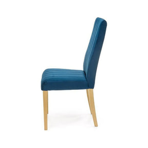 Scaun HOUSTON OCN-36633, albastru/stejar/fag