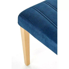 Scaun HOUSTON OCN-36633, albastru/stejar/fag